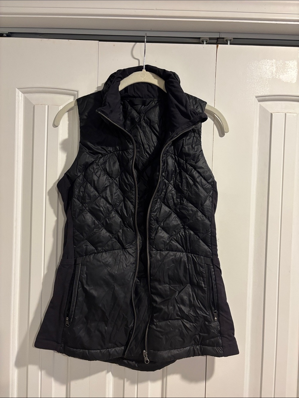 lululemon athletica Black Quilted Lightweight Vest